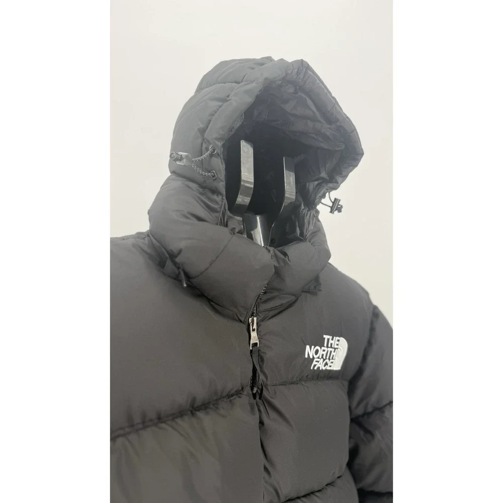 NWT The North Face Men 700 Fill Plus XL Fits L Black Hood‎ Winter Jacket READ